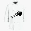 Button Chef Coat with Thermometer Pocket Thumbnail