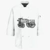 Button Chef Coat with Thermometer Pocket Thumbnail