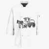 Button Chef Coat with Thermometer Pocket Thumbnail