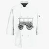 Button Chef Coat with Thermometer Pocket Thumbnail