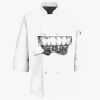 Button Chef Coat with Thermometer Pocket Thumbnail