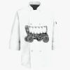 Button Chef Coat with Thermometer Pocket Thumbnail