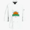 Eight Pearl Button Chef Coat with Thermometer Pocket Thumbnail