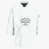 Eight Pearl Button Chef Coat with Thermometer Pocket Thumbnail