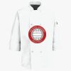 Button Chef Coat with Thermometer Pocket Thumbnail