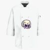 Button Chef Coat with Thermometer Pocket Thumbnail