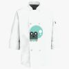 Button Chef Coat with Thermometer Pocket Thumbnail