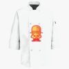 Button Chef Coat with Thermometer Pocket Thumbnail