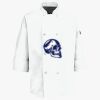 Button Chef Coat with Thermometer Pocket Thumbnail