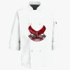 Button Chef Coat with Thermometer Pocket Thumbnail