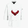 Button Chef Coat with Thermometer Pocket Thumbnail