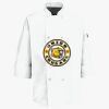 Button Chef Coat with Thermometer Pocket Thumbnail