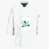 Button Chef Coat with Thermometer Pocket Thumbnail