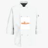 Button Chef Coat with Thermometer Pocket Thumbnail