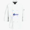 Button Chef Coat with Thermometer Pocket Thumbnail