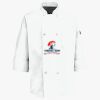 Button Chef Coat with Thermometer Pocket Thumbnail