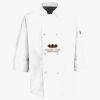 Button Chef Coat with Thermometer Pocket Thumbnail