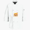 Button Chef Coat with Thermometer Pocket Thumbnail