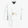 Button Chef Coat with Thermometer Pocket Thumbnail