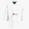 Button Chef Coat with Thermometer Pocket Thumbnail
