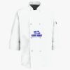 Button Chef Coat with Thermometer Pocket Thumbnail