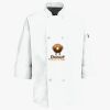 Button Chef Coat with Thermometer Pocket Thumbnail