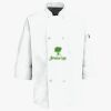 Button Chef Coat with Thermometer Pocket Thumbnail