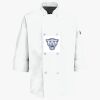 Button Chef Coat with Thermometer Pocket Thumbnail