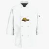 Button Chef Coat with Thermometer Pocket Thumbnail