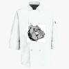 Button Chef Coat with Thermometer Pocket Thumbnail