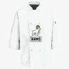 Button Chef Coat with Thermometer Pocket Thumbnail