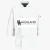 Button Chef Coat with Thermometer Pocket Thumbnail