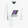 Button Chef Coat with Thermometer Pocket Thumbnail