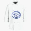 Button Chef Coat with Thermometer Pocket Thumbnail