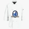 Button Chef Coat with Thermometer Pocket Thumbnail