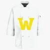 Button Chef Coat with Thermometer Pocket Thumbnail