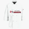 Button Chef Coat with Thermometer Pocket Thumbnail
