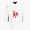 Button Chef Coat with Thermometer Pocket Thumbnail