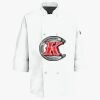 Button Chef Coat with Thermometer Pocket Thumbnail