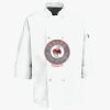 Button Chef Coat with Thermometer Pocket Thumbnail