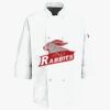 Button Chef Coat with Thermometer Pocket Thumbnail