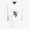 Button Chef Coat with Thermometer Pocket Thumbnail