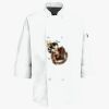 Button Chef Coat with Thermometer Pocket Thumbnail
