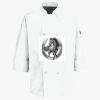 Button Chef Coat with Thermometer Pocket Thumbnail