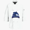 Button Chef Coat with Thermometer Pocket Thumbnail