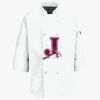 Button Chef Coat with Thermometer Pocket Thumbnail
