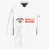 Button Chef Coat with Thermometer Pocket Thumbnail