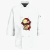 Button Chef Coat with Thermometer Pocket Thumbnail