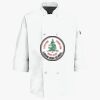Button Chef Coat with Thermometer Pocket Thumbnail