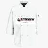 Button Chef Coat with Thermometer Pocket Thumbnail